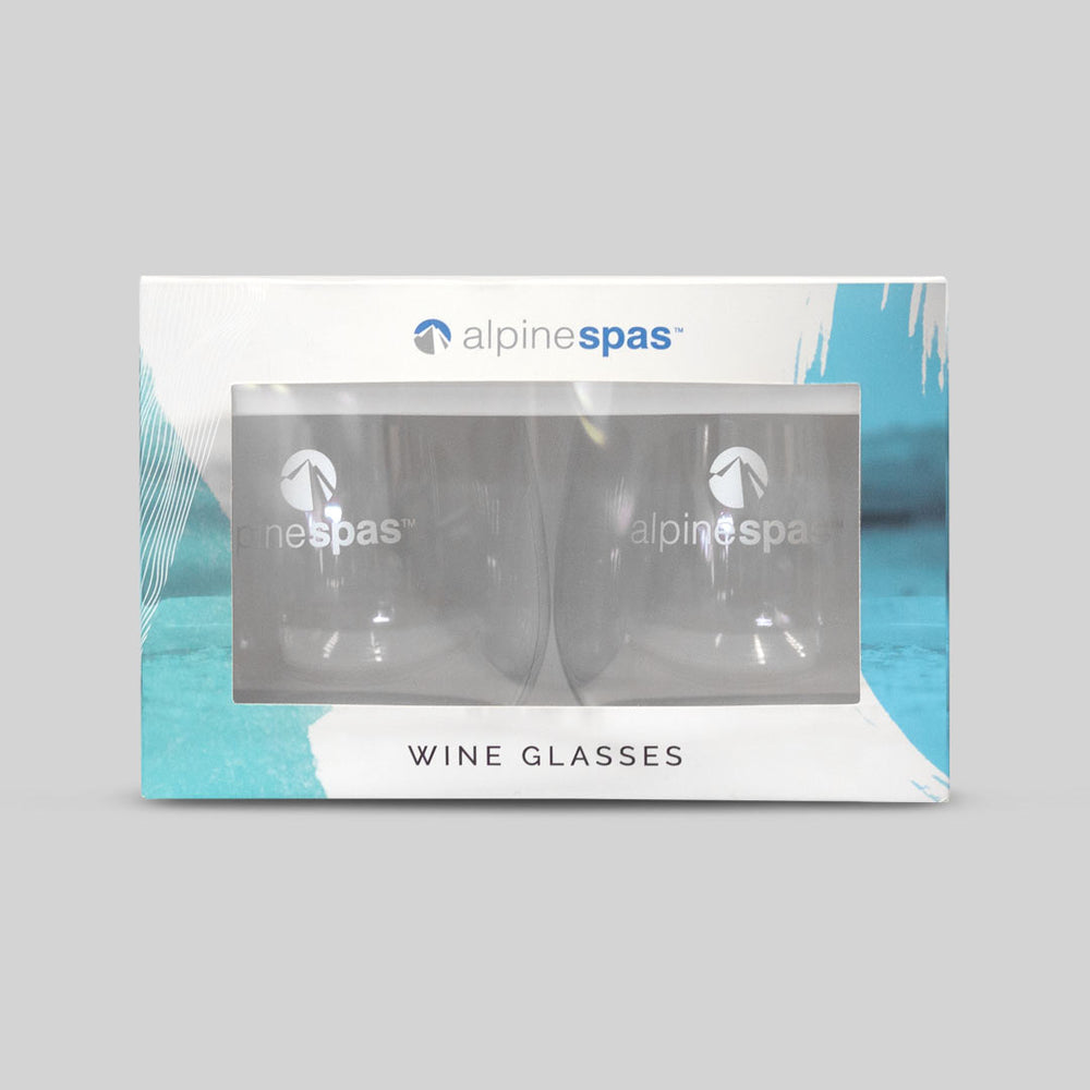 Alpine outlets drinking glasses